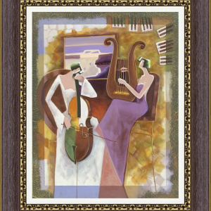 Harp and Cello - Charles Le