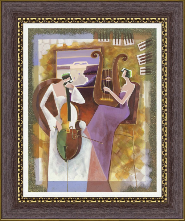 Harp and Cello - Charles Le