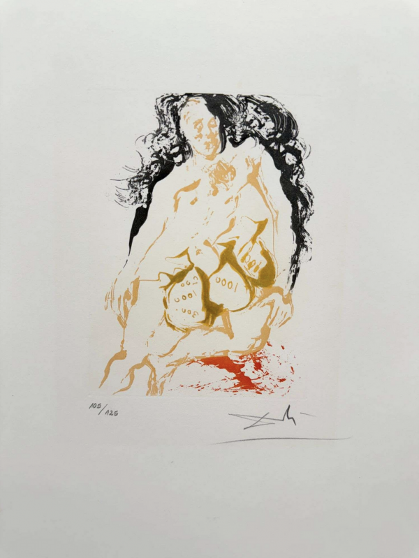 Original Aquatint from 'Eight Mortal Sins