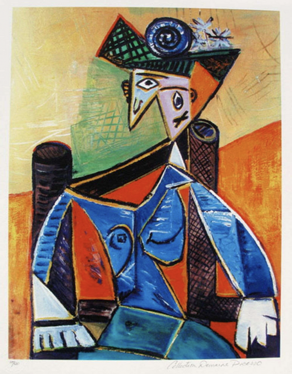 Seated Woman In An Armchair