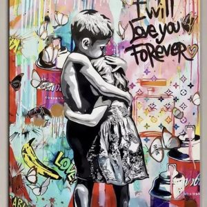 Banksy I Will Love You Forever