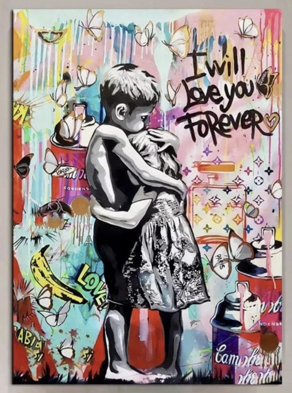 Banksy I Will Love You Forever