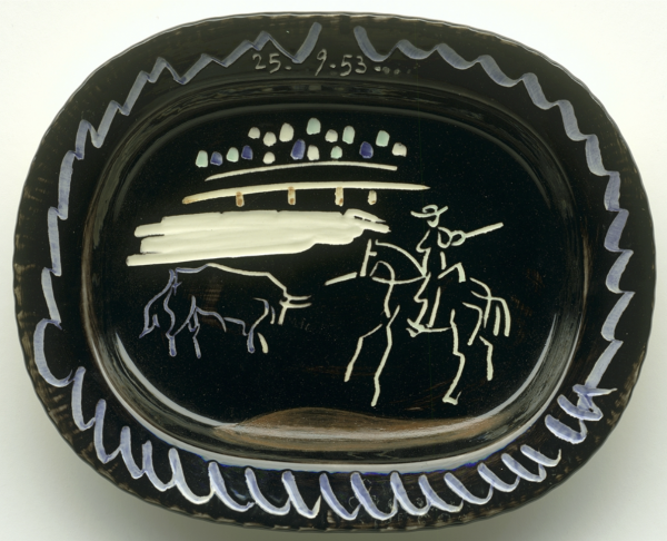 Corrida sur Fond Noir AR 198