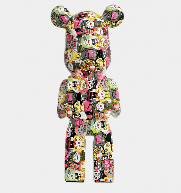 Urban Pop Bear Sculpture