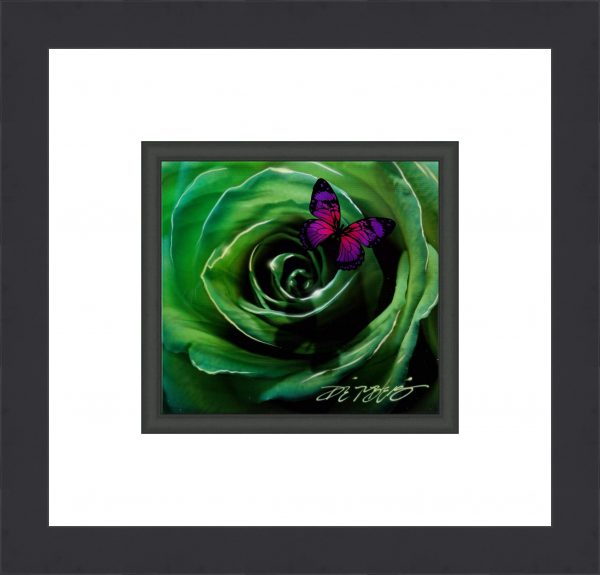 Fluttering Petals Green